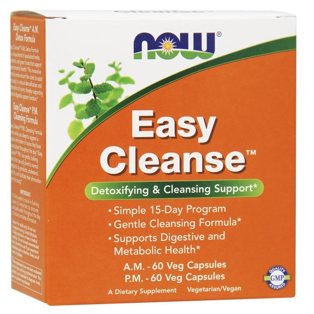 Easy Cleanse - AM & PM - 120 vcaps - Vitax.ro