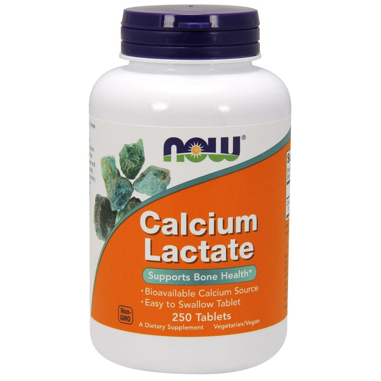 Calcium Lactate - 250 tablets - Vitax.ro