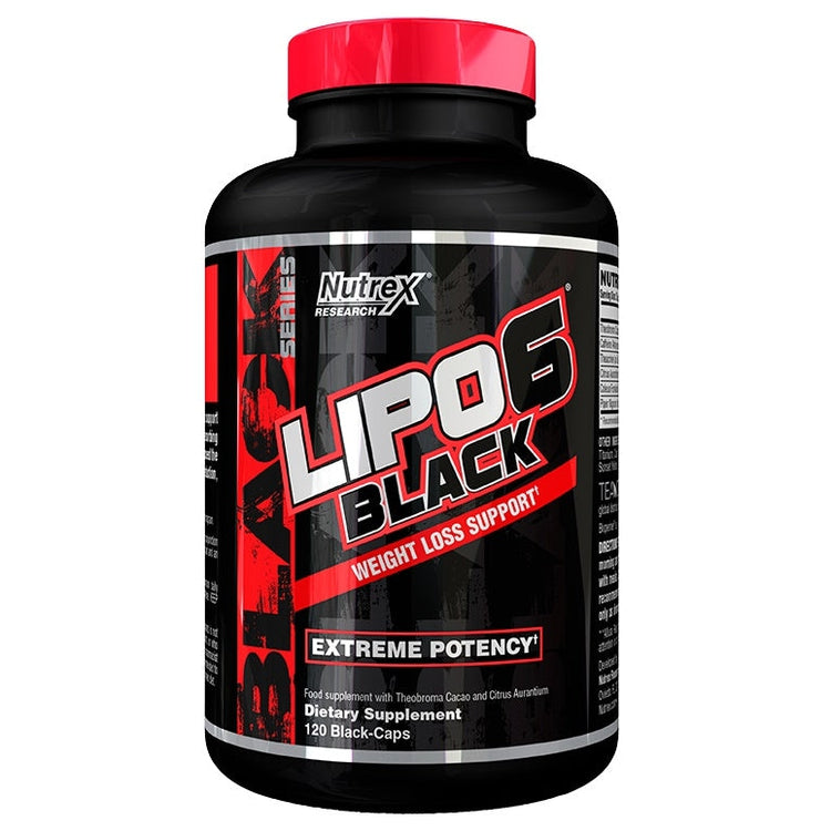 Lipo-6 Black - 120 black caps - Vitax.ro