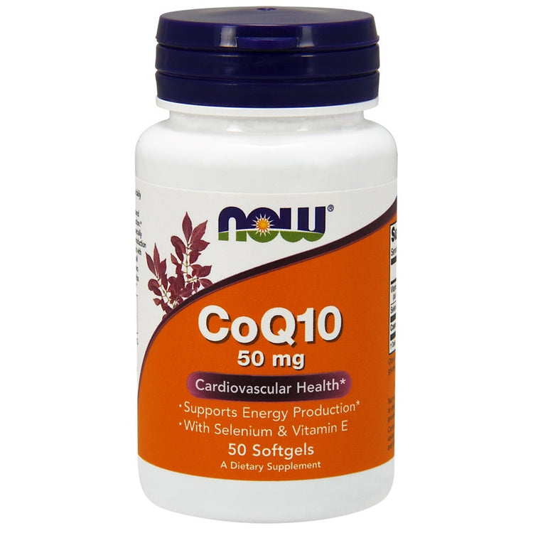 CoQ10 with Selenium & Vitamin E, 50mg - 50 softgels - Vitax.ro