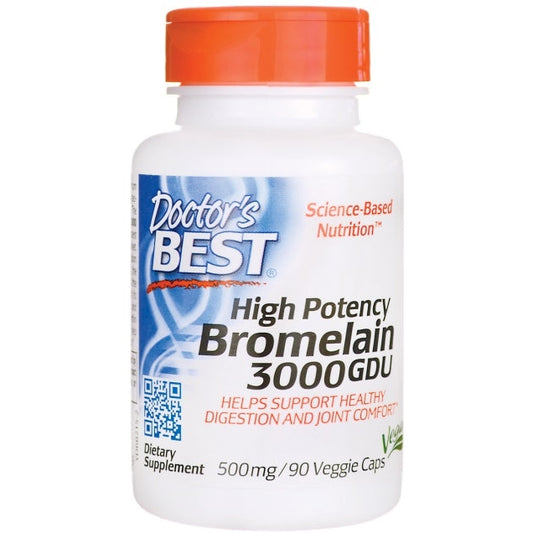 High Potency Bromelain 3000 GDU, 500mg - 90 vcaps - Vitax.ro