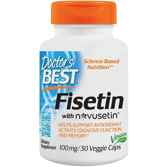 Fisetin with Novusetin, 100mg - 30 vcaps - Vitax.ro