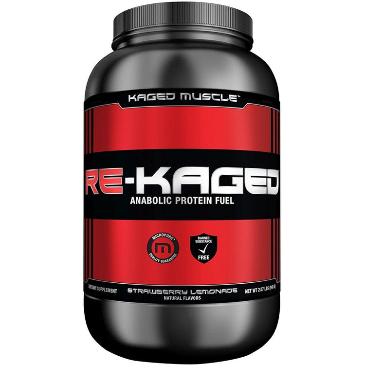 Re-Kaged, Strawberry Lemonade - 940g - Vitax.ro