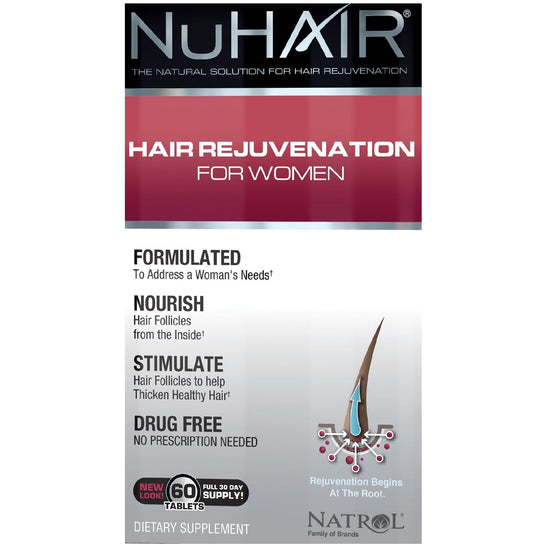 NuHair Hair Rejuvenation for Women - 60 tabs - Vitax.ro