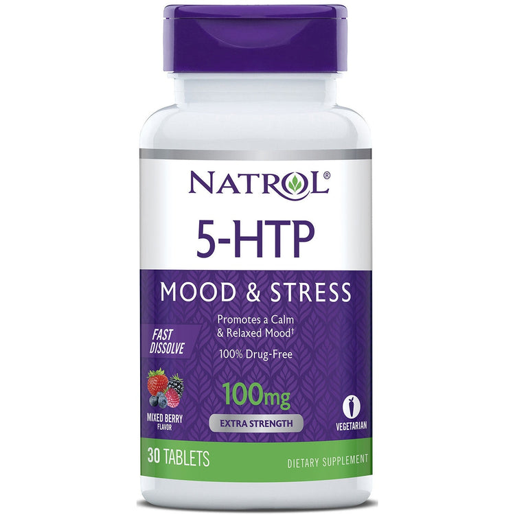 5-HTP Fast Dissolve 100mg - 30 tabs - Vitax.ro