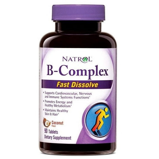 B-Complex Fast Dissolve - 90 tabs - Vitax.ro