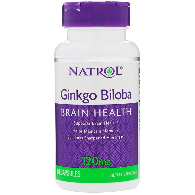 Ginkgo Biloba, 120mg - 60 caps - Vitax.ro