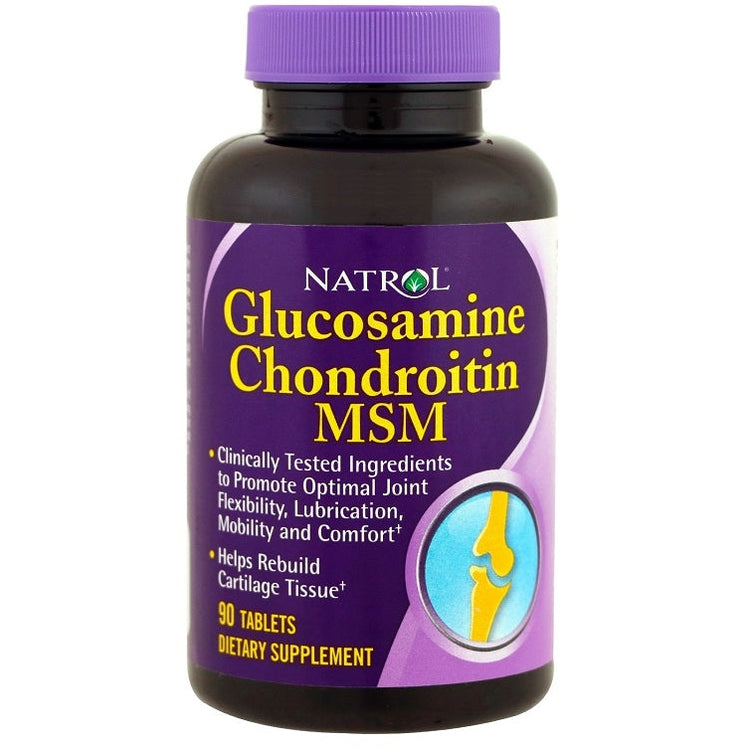Glucosamine Chondroitin MSM - 90 tabs - Vitax.ro