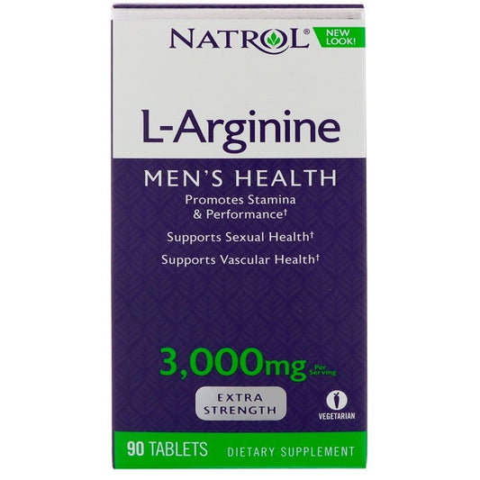 L-Arginine, 3000mg - 90 tabs - Vitax.ro