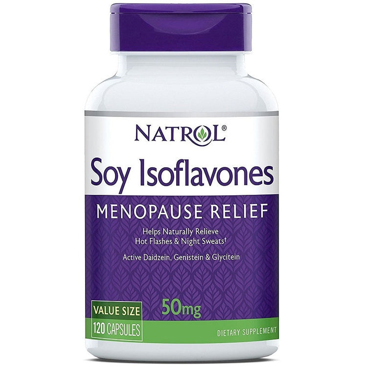 Soy Isoflavones, 50mg - 120 caps - Vitax.ro