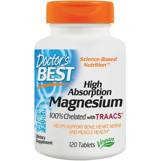 High Absorption Magnesium, 100mg - 120 tablets - Vitax.ro