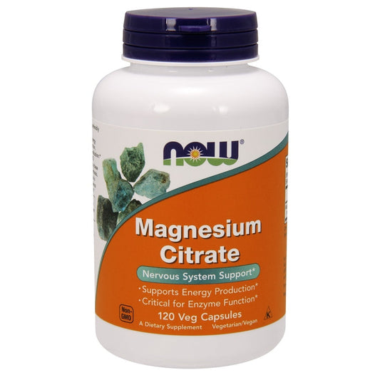 Magnesium Citrate, 400mg - 120 vcaps - Vitax.ro