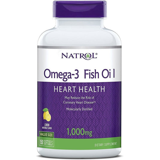 Omega-3 Fish Oil, 1000mg - 150 softgels - Vitax.ro