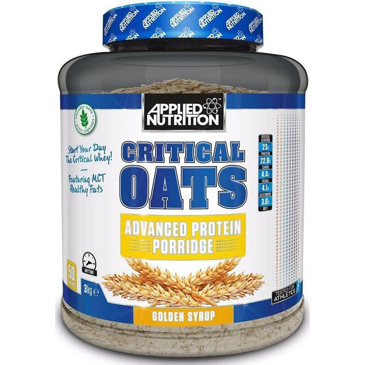 Critical Oats Protein Porridge, Golden Syrup - 3000g - Vitax.ro