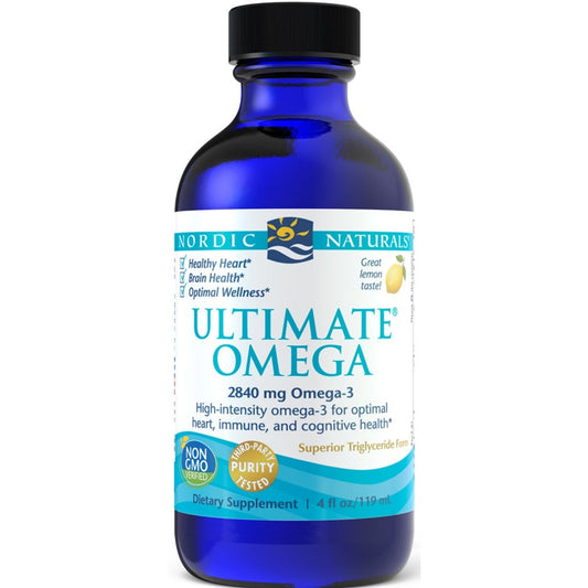Ultimate Omega, 2840mg Lemon Flavor -119 ml. - Vitax.ro