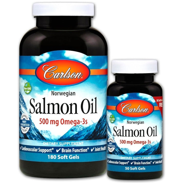 Norwegian Salmon Oil - 180 + 50 softgels - Vitax.ro