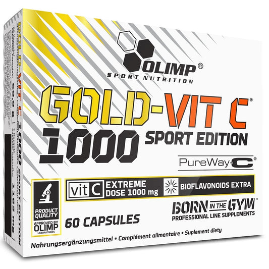 Gold-Vit C 1000 Sport Edition - 60 caps - Vitax.ro