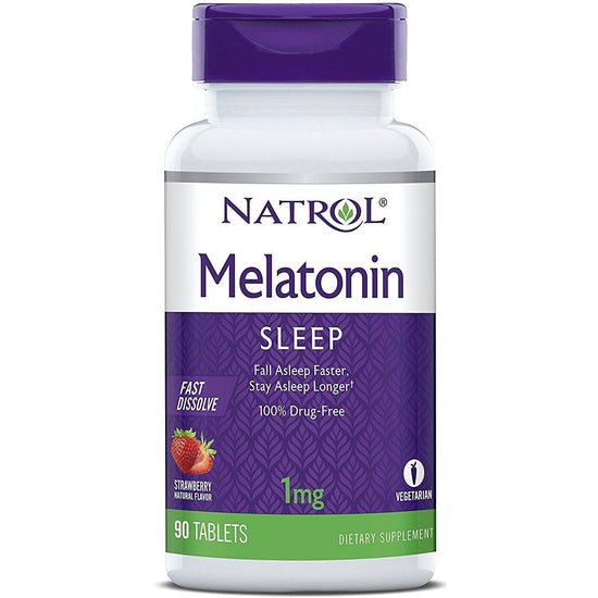 Melatonin Fast Dissolve, 1mg - 90 tabs - Vitax.ro