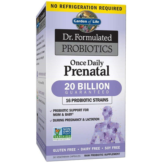 Dr. Formulated Probiotics Once Daily Prenatal - 30 vcaps - Vitax.ro