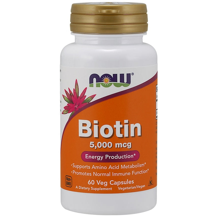 Kroger® Biotin 5000mcg Hair Skin & Nail Health Capsules, 60 Ct