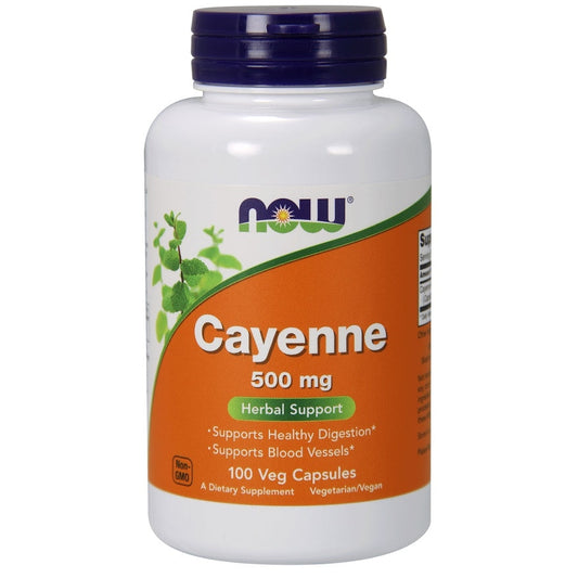 Cayenne, 500mg - 100 vcaps - Vitax.ro