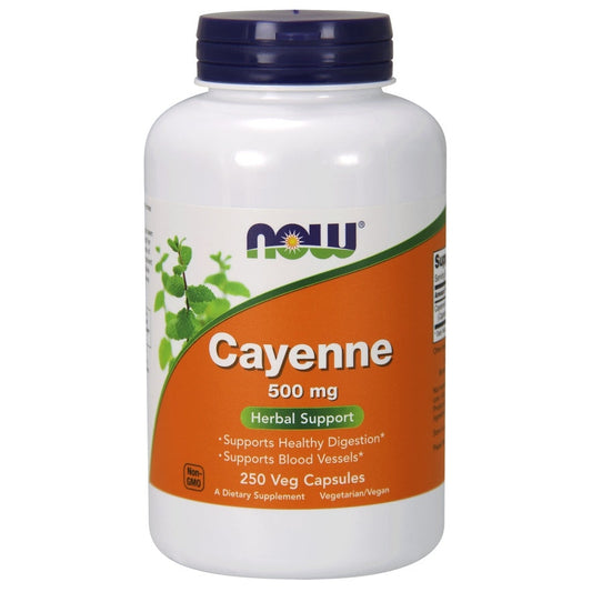 Cayenne, 500mg - 250 vcaps - Vitax.ro
