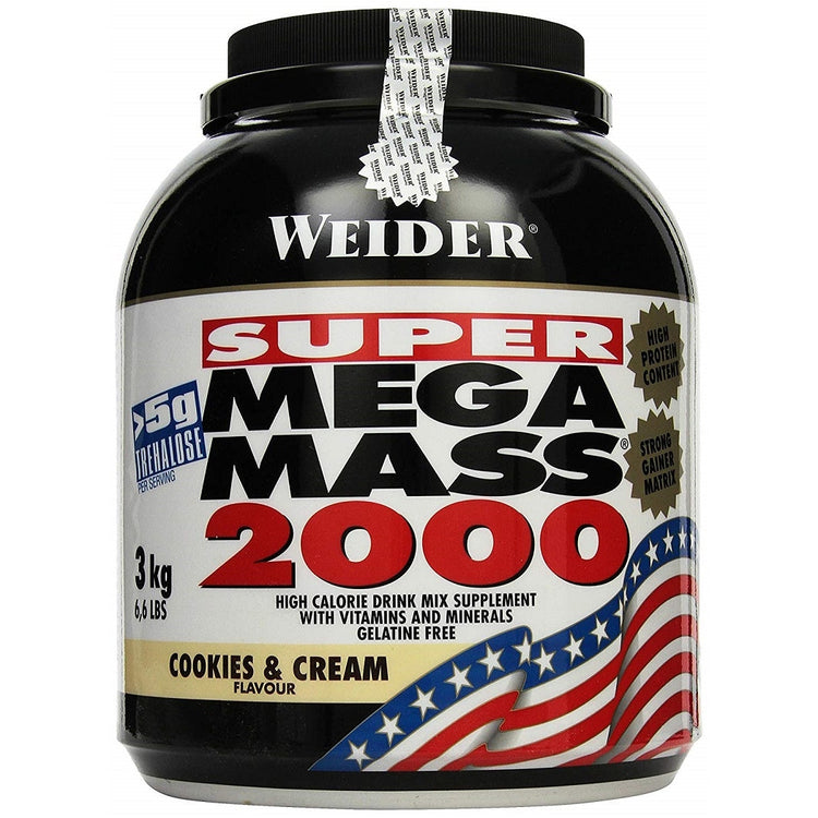 Mega Mass 2000, Strawberry Delight - 3000g - Vitax.ro