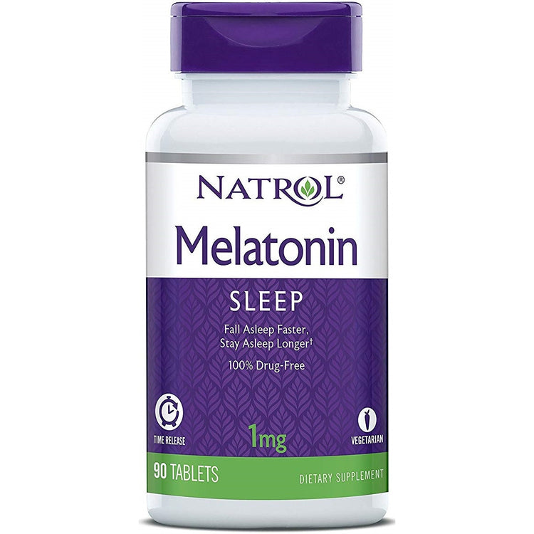 Melatonin Time Release, 1mg - 90 tabs - Vitax.ro