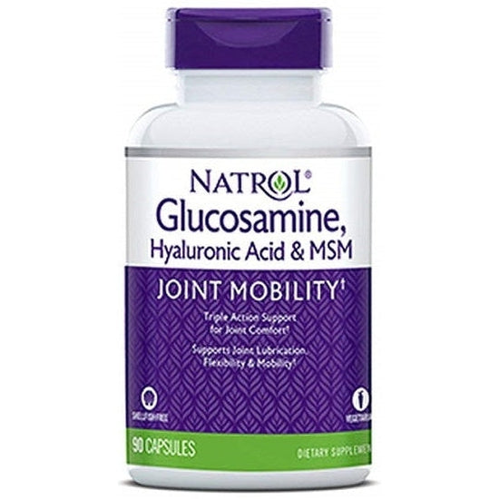 Glucosamine, Hyaluronic Acid & MSM - 90 caps - Vitax.ro