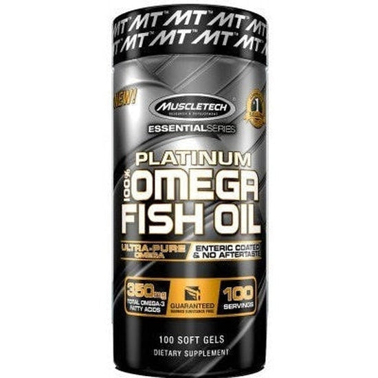 Platinum 100% Omega Fish Oil - 100 softgels - Vitax.ro