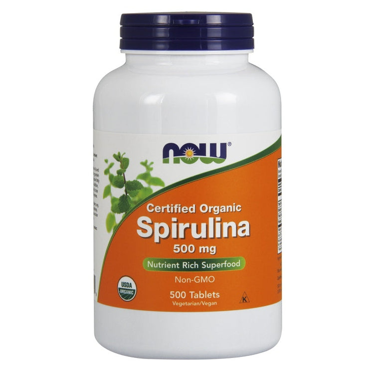 Spirulina Organic, 500mg - 500 tabs - Vitax.ro