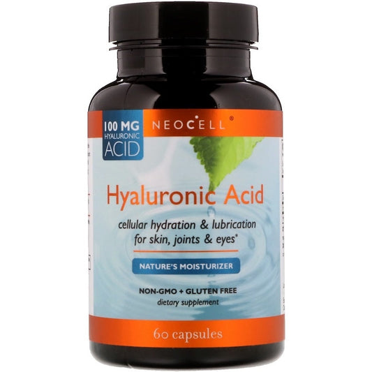 Hyaluronic Acid, 100mg - 60 caps - Vitax.ro