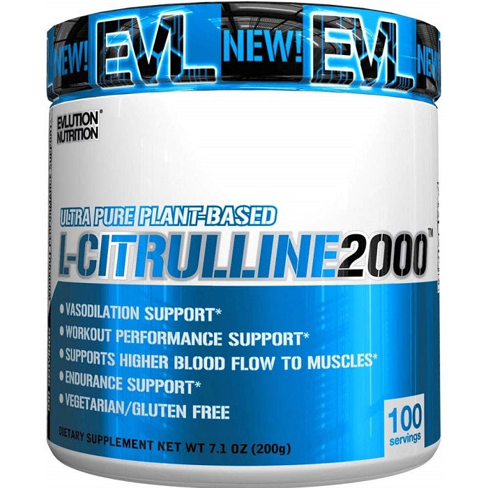 L-Citrulline 2000, Unflavored - 200g - Vitax.ro