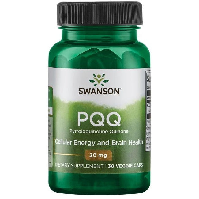 PQQ Pyrroloquinoline Quinone, 20mg - 30 vcaps - Vitax.ro