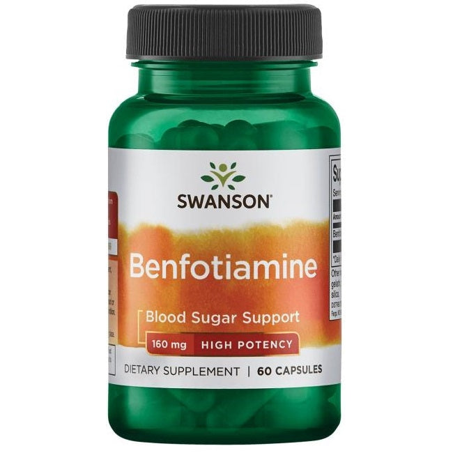 Benfotiamine, 160mg - 60 caps - Vitax.ro