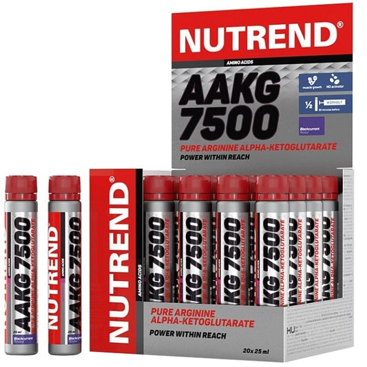 AAKG 7500, Blackcurrant - 20 x 25 ml. - Vitax.ro