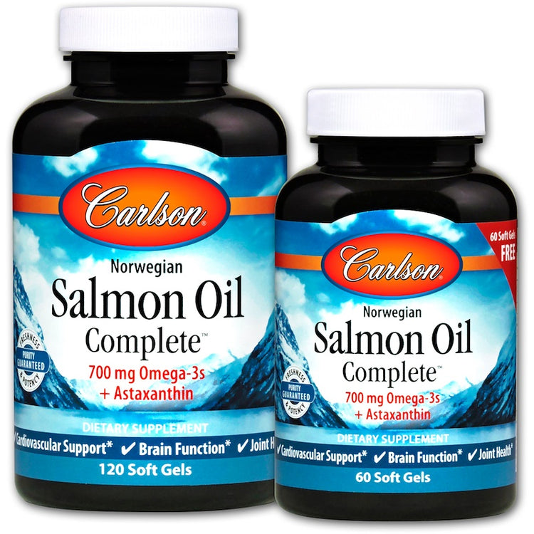 Norwegian Salmon Oil Complete - 120 + 60 softgels - Vitax.ro