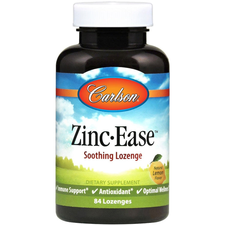 Zinc Ease, Natural Lemon - 84 lozenges - Vitax.ro