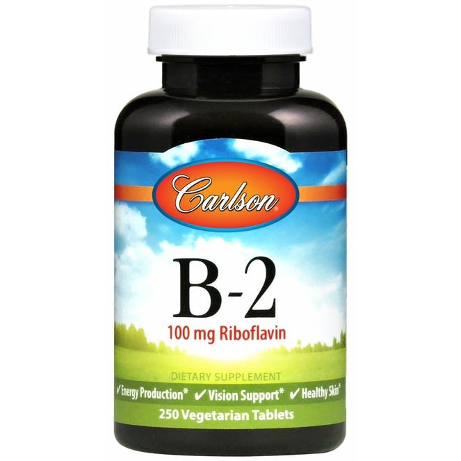 Vitamin B-2, 100mg - 100 vegetarian tabs - Vitax.ro
