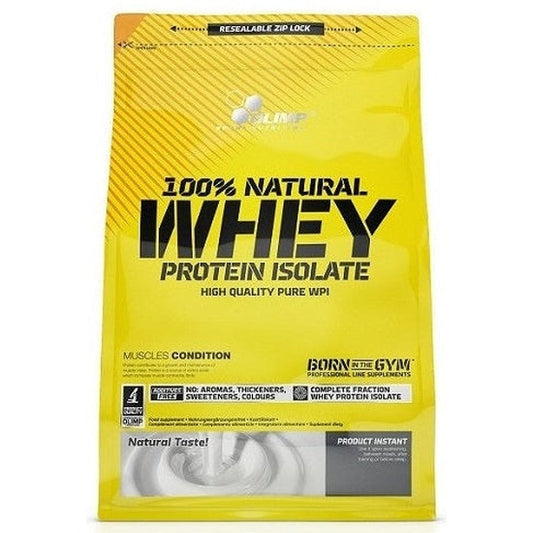 100% Natural Whey Protein Isolate, Natural - 600g - Vitax.ro