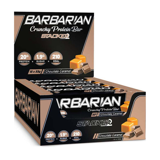 Barbarian, Chocolate Caramel - 15 x 55g - Vitax.ro