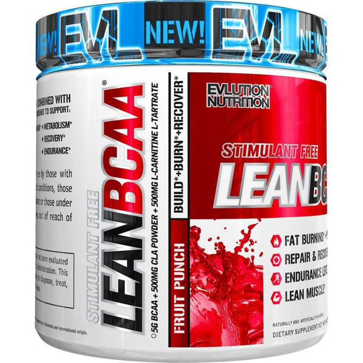 Lean BCAA - Stimulant Free, Fruit Punch - 237g - Vitax.ro