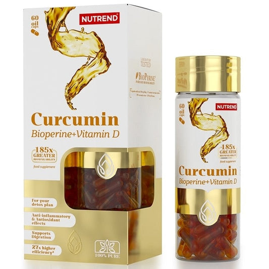 Curcumin + Bioperine + Vitamin D - 60 caps - Vitax.ro