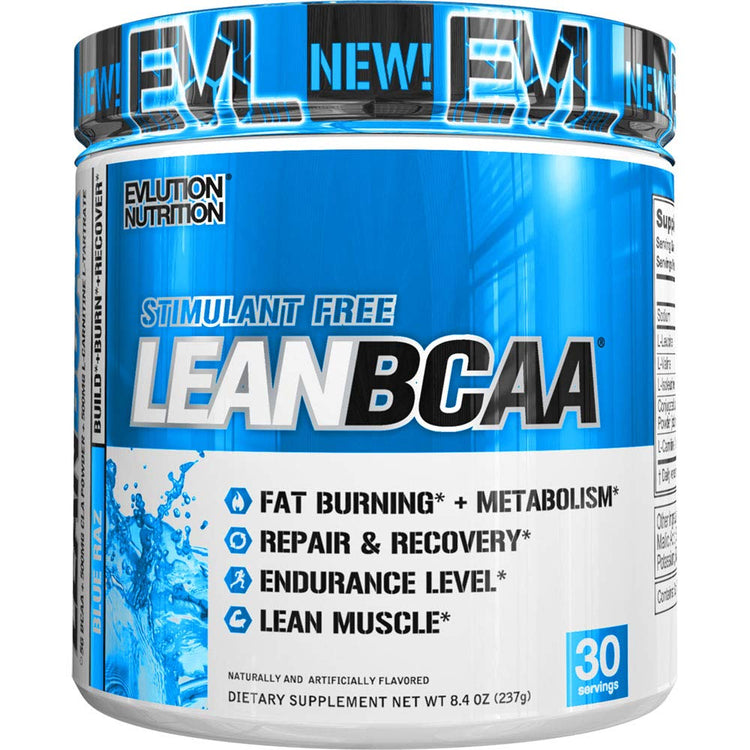 Lean BCAA - Stimulant Free, Blue Raz - 237g - Vitax.ro