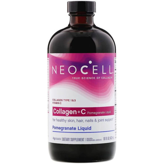Collagen + C, Pomegranate Liquid - 473 ml. - Vitax.ro