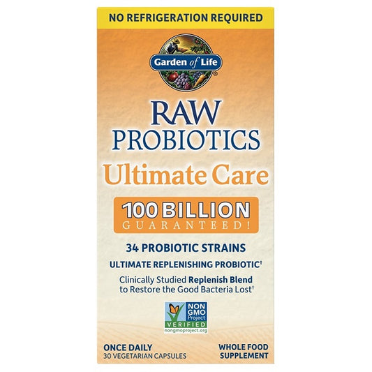 Raw Probiotics Ultimate Care - 30 vcaps - Vitax.ro