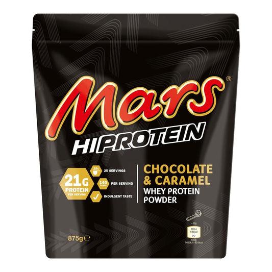 Mars Hi Protein Whey, Chocolate & Caramel - 875g - Vitax.ro