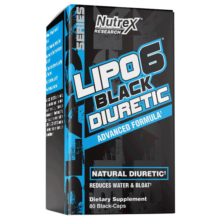 Lipo-6 Black Diuretic - 80 caps - Vitax.ro