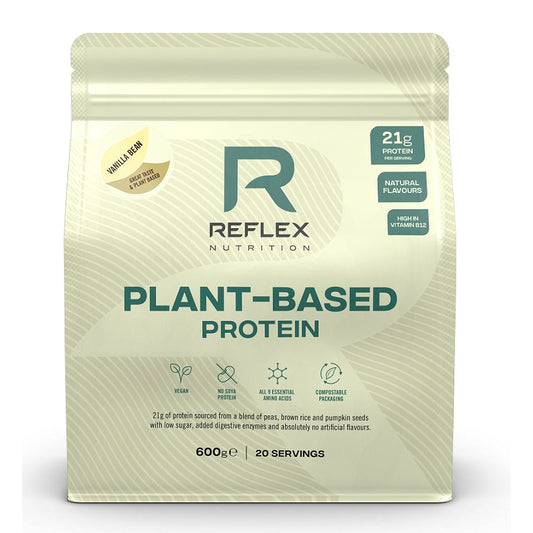 Plant Based Protein, Vanilla Bean - 600g - Vitax.ro