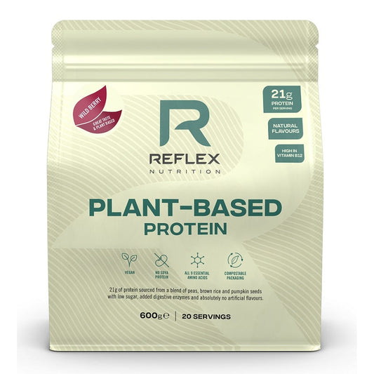 Plant Based Protein, Wild Berry - 600g - Vitax.ro